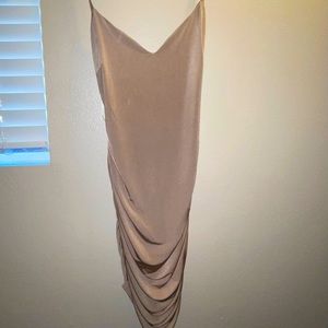 Beige formal dress